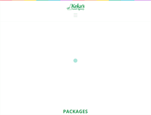 Tablet Screenshot of kekastravel.com